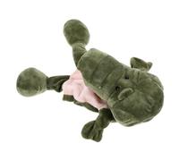 Beaupretty Burattino Mano Coccodrillo Morbido per Giocattolo Educativo Interattivo per Racconti e Giochi Peluche Soffice e Trasportabile per Divertimento e Apprendimento
