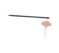 Beaupretty Capin da fan cinese bacchette per forcine di legno Accessori per bastoncini di legno per bastoncini per spessi tornante cinese lega