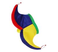 Beaupretty Cappello Da Giullare Con Campane Per Carnevale e Cosplay Accessorio Per Spettacoli Teatrali e Feste Materiale Traspirante e Comodo Per