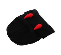 Beaupretty Cappello Lavorato A Maglia Con Corno Del Diavolo Berretto Da Sci All'Uncinetto Berretto Lavorato A Maglia Con Corno Berretto Divertente Da Uomo Berretto Di Halloween