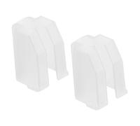 Beaupretty Cappuccio Protettivo Per Puntina Del Giradischi 2 Pezzi Copertura in Plastica Sostitutiva Per Puntine Di Dischi in Vinile Design Semitrasparente e Facile Da Installare