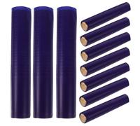 Beaupretty Capsule Termoretraibili per Bottiglie di Vino Blu 30mm X 60mm, Set da 100 Tappi di Chiusura in PVC, Sigillo Termoretraibile per Conservazione e Protezione Vino Aperto