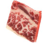 Beaupretty Carne Manzo Lifelike Decorazione Cucina per Ristoranti e Fotografia Prop Alimentare Artificiale per Educazione e Vetrine