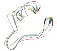 Beaupretty Cavi Jumper Magnetici in Silicone Flessibile per Test Elettrici Bassa Tensione Ac Fili Magnetici per Hvac e Sensori Connessioni Sicure e Resistenti