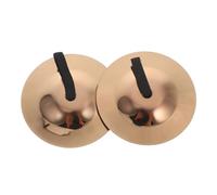 Beaupretty Cembali Da Dito in Rame Per Danza Del Ventre Strumenti Percussione Piccoli Per Ragazzo Ragazza Adatti Un Singolo Mano Per Feste Didattiche Musicali e Balli