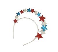 Beaupretty Cerchiamo Di Generare Un Titolo Accattivante e Conforme Alle Specifiche Fornite Star Hair Hoop Headdress for Independence Day Party Lightweight and Comfortable Party Accessory for