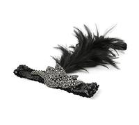 Beaupretty Cerchietto Flapper Paillettes Accessorio per Costumi Ruggenti Anni per Matrimonio e Feste Tema per Donne e Amiche