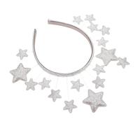 Beaupretty Cerchietto Glitterato per Donne Fascia Leggera e Confortevole per Feste Matrimonio e Carnevale Accessorio Capelli Festivo Handmade Decorazione Capelli Forma a