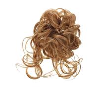 Beaupretty Chignon Finto Per Donna Chignon Riccio Spettinato Elastico Facile Da Indossare e Utilizzare Per Matrimoni Appuntamenti e Serate