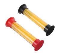 Beaupretty Clessidra Multifunzione da 5 Secondi Suono Set da 2 Pezzi Copertura Rossa e Nera Timer Decorativo per Giochi da Tavolo Accessorio per Gioco di Gruppo e Timer Visivo per