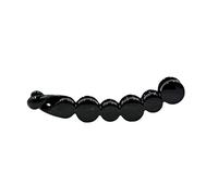 Beaupretty Clip di capelli della banana, supporto capelli della coda di cavallo della barretta capelli per le ragazze delle donne (1PCS, nero)