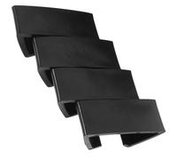 Beaupretty Clip Fissaggio e Facile Connessione in Plastica Nera 4 per Mobili da Esterno per Divano in Rattan da Patio