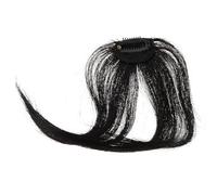 Beaupretty Clip in Frangia Finta con Lati per Donna Estensione Frangia a Velo Invisibile Posticcio Naturale per Trucco Veloce Quotidiano e Feste Applicazione Rapida e Aspetto Realistico