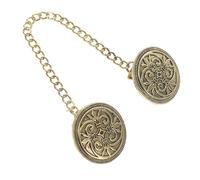 Beaupretty Clip Vintage per con Rotonda Regolabile Fermaglio Stringi Vestiti e Sciarpe Spilla Decorativa e