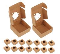 Beaupretty Confezione Da 20 Pezzi Scatole Per Sapone Fatto A Mano Scatole Per Sapone Confezioni Per Sapone Scatole Per Cioccolatini Materiale Da Imballaggio Vuoto Astuccio Vintage