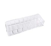 Beaupretty Contenitore Per Accessori Da Parrucchiere Multi-scomparti, Scatola Portaoggetti Compatta Per Testine Tagliacapelli Elettrici, Organizer Pratico Per Saloni Di Barbiere