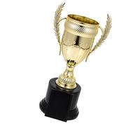 Beaupretty Coppa in PVC Oro, Premio di Rappresentanza per Scuola e Basket, Coppa Personalizzabile Finitura Brillante e Design Delicato Un Vero Premio