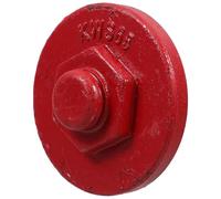 Beaupretty Copri Idrante Antincendio in Ghisa Tappo Sostitutivo per Idranti Sopra e Sotto Terra Protezione Antisdrucciolo e Antisporcizia Chiusura Sicura e Resistente per Impianto