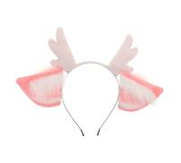 Beaupretty Corna di Cervo in Peluche Orecchie di Cervo per Fascia per Capelli Accessori per Capelli per Feste in Maschera di Natale Corna di Animali