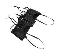 Beaupretty Corsetto Sottoseno Vintage Faux Leather Per Costumi Steampunk e Rinascimentali Per Dark