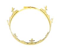 Beaupretty Crown for Men and Women King Crown Cosplay Headwear for Birthday Weddings Parties and Festivals Elegant Retro Design with Unique Patterns One Fits All