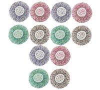 Beaupretty Cuffia da Bagno in Eva per Donna Taglia 2 Strati Cappello da Cucina Country Monouso Comoda Fascia Elastica alla Moda per Uso Domestico E in Viaggio Confezione da 12
