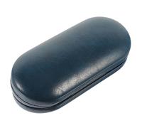 Beaupretty Custodia Rigida Porta Lenti a Contatto e Occhiali Doppio Strato, Chiusura Ermetica, Specchio Integrato, Materiale Pu Resistente, Set Compatto Per Accessori Da Viaggio e Uso Esterno