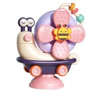 Beaupretty da Seggiolone per con Ventosa Sensoriale da Bagno Forma Mulino Vento per Giocattoli Montessori Sicuri e Duraturi per Compleanni e Natale