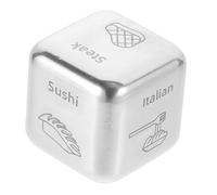 Beaupretty Dadi Decisione Alimentare Compatti e Leggeri Gioco Multi-lato per per Casa Feste e Ktv Senza Batterie Strumento Divertente per Scegliere Pasto