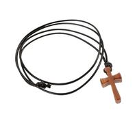 Beaupretty Decorazione Di Collana Di Coppia Collana Gioielli Cristiani Per Le Donne Retrovisore Dell'auto Specchietto Retrovisore Auto D'oro Di Legno