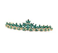 Beaupretty Diadema Con Foglie 3 Pz Di Foglie Di Diamante Copricapo Da Sposa Per Matrimonio Fasce Alla Moda Forniture Per La Sposa Decorazioni Bohémien Fascia in Oro Rosa Ballo Studentesco Diademi Lega