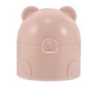 Beaupretty Dusting Powder Case With Soft Puff For And Women Compact Portable Refillable Powder Box For Travel And Home Use Cute Lightweight Holder