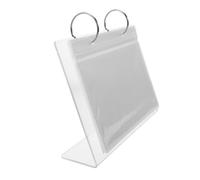 Beaupretty Espositore Nail Art Trasparente Per Adesivi Unghie e Unghie Finte Organizer Resistente Per Salone e Uso Casa Album Espositore Multifunzione Per Collezione e Classifica