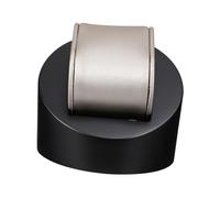 Beaupretty Espositore per Orologi e Braccialetti in Pelle Resistente Base Tonda, Organizer Porta Gioielli Elegante per Casa e Negozi al Dettaglio