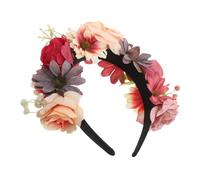 Beaupretty Fascia Alla Moda Ghirlanda Di Fiori in Tessuto Realistico Per Donne Accessori Viaggio Feste Di Carnevale e Eventi Comoda e Facile Indossare Per Madri Amiche e Nonne
