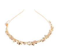 Beaupretty Fascia D'oro Costume Ospite Delirio Fascia Per Da Uomo Matrimoni Ombretto Gruppo Musicale Corpo Accessori Per Per Donna Bande Tiara Lega Galvanizzata Golden