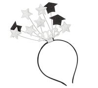 Beaupretty Fascia Per Cappello Da Dottore Laureato Fasce Per Cappellini Di Laurea Strass Addobbi Per Addii Al Celibato Arredamento Per Fascia Scintillanti Fil Di Ferro Argento