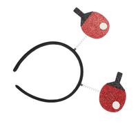 Beaupretty Fascia per Chioma Sportiva Unisex Sfera a Molla, Accessorio Creativo per Feste e Spettacoli, Copricapo Leggero Primaverile per Balli, Concorsi e Fotografia Artistica