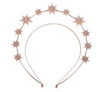 Beaupretty Fascia Per Con Esagramma Diademi Fascia Per Da Ragazza Fascia Per Con Nodo Accessori Per Sei Cerchietti A Raggi Di Sole Fascia Per Da Dea Del