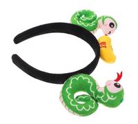 Beaupretty Fascia Per Con Serpente Dei Cartoni Animati Fascia in Tessuto Di Peluche Per Le Donne Accessorio Portafortuna Alla Moda Per Eventi Simbolo Dello Zodiaco