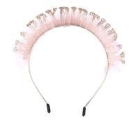 Beaupretty Fascia Per in Pizzo Per Bambini - Fascia Per Da Compleanno Con Lettere "buon Compleanno" - Elegante Accessorio Per Feste Per