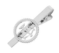 Beaupretty Fermacravatta da Uomo in Acciaio Inossidabile con Simbolo Bilancia della Giustizia Clip Necktie Bilanciata e Sicura Accessorio Elegante per Avvocati Business e Cerimonie Formali