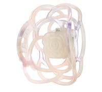 Beaupretty Fermaglio Per Capelli Forma Di Fiore Rosa Elegante in Acetato Accessorio Da Toeletta Resistente Strumento Per Legare i Capelli Comodo e Pratico Da Indossare