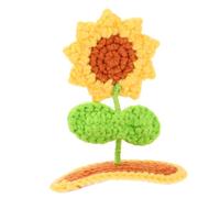 Beaupretty Fermaglio per Girasole in Intrecciata Spilla Decorativa in per Accessorio Versatile e Confortevole per Acconciature Raffinate