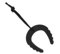 Beaupretty Fermaporta a Cuneo Portatile Allarme per Sicurezza della Porta Dell’appartamento, Blocca Porte Antischiacciamento per Vie di Fuga Incendio, Fermaporta da Pavimento Resistente