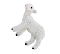 Beaupretty Figura in Miniatura Pecora Realistica Resistente per Studio Biologico e Decorazione Casa Giardino Multipurpose