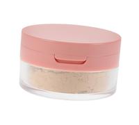 Beaupretty Fissare la polvere portacipria con soffio polvere sciolta mini contenitore per polvere sfusa cipria compatta trucco giapponese mini contenitore per polvere con soffio plastica