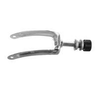 Beaupretty Fork Anteriore in Acciaio Per Rotelle Supporto Per Ruota Anteriore Piccola Accessorio Ricambio Per Rotelle