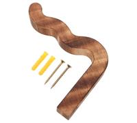 Beaupretty Ganci in Legno a Forma Ondulata per Piante da Interno e Vasi da Fiori, Supporto Resistente per Ottimizzare Lo Spazio, Facile Installazione per Patio e Ambienti Naturali