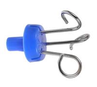 Beaupretty Gancio Facile da Installare e Pratico da Usare per Appeso in Acciaio Inossidabile per Asta Infusione Medico Accessorio da Clinica per Bottiglia Infusione